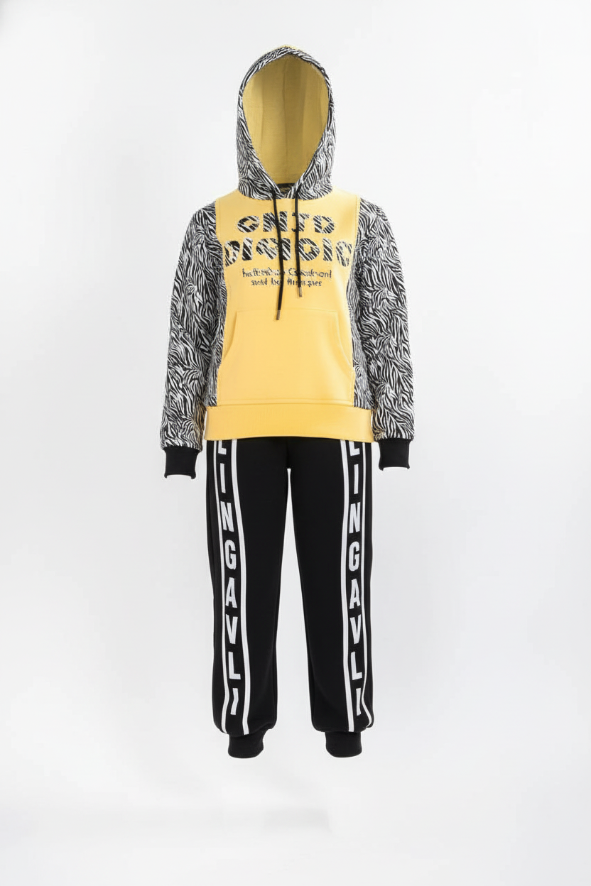 Girls' Cotton Loungewear Set